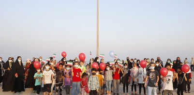 همایش پیاده روی مادران و دختران به مناسبت روز دانش آموز در کیش